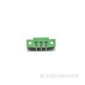 blocos terminais plugáveis ​​de passo de 3,5 mm macho 3P